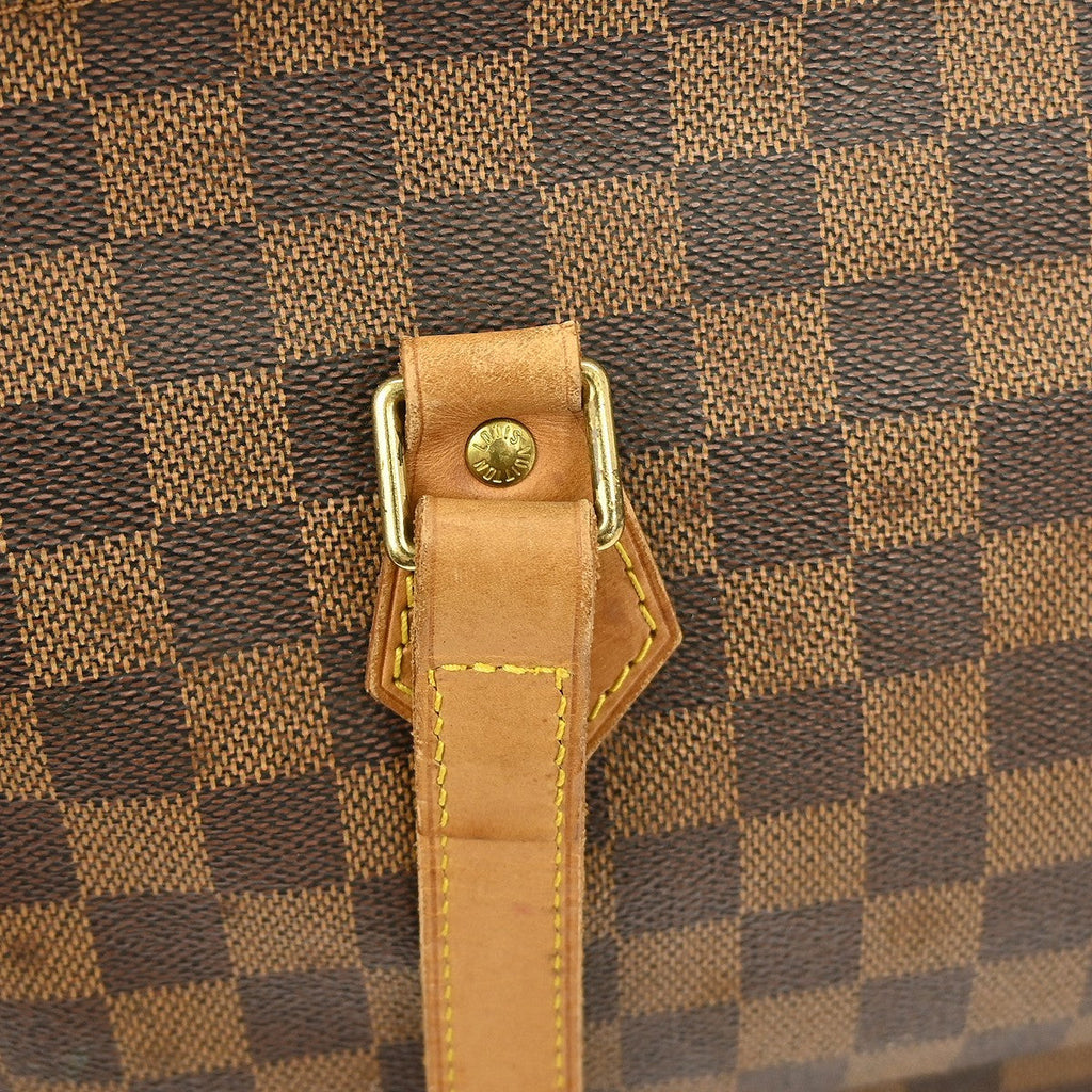 Louis Vuitton Chelsea Handbag Centenaire Damier Brown Canvas Tote Bag Bag (Pre-Owned)