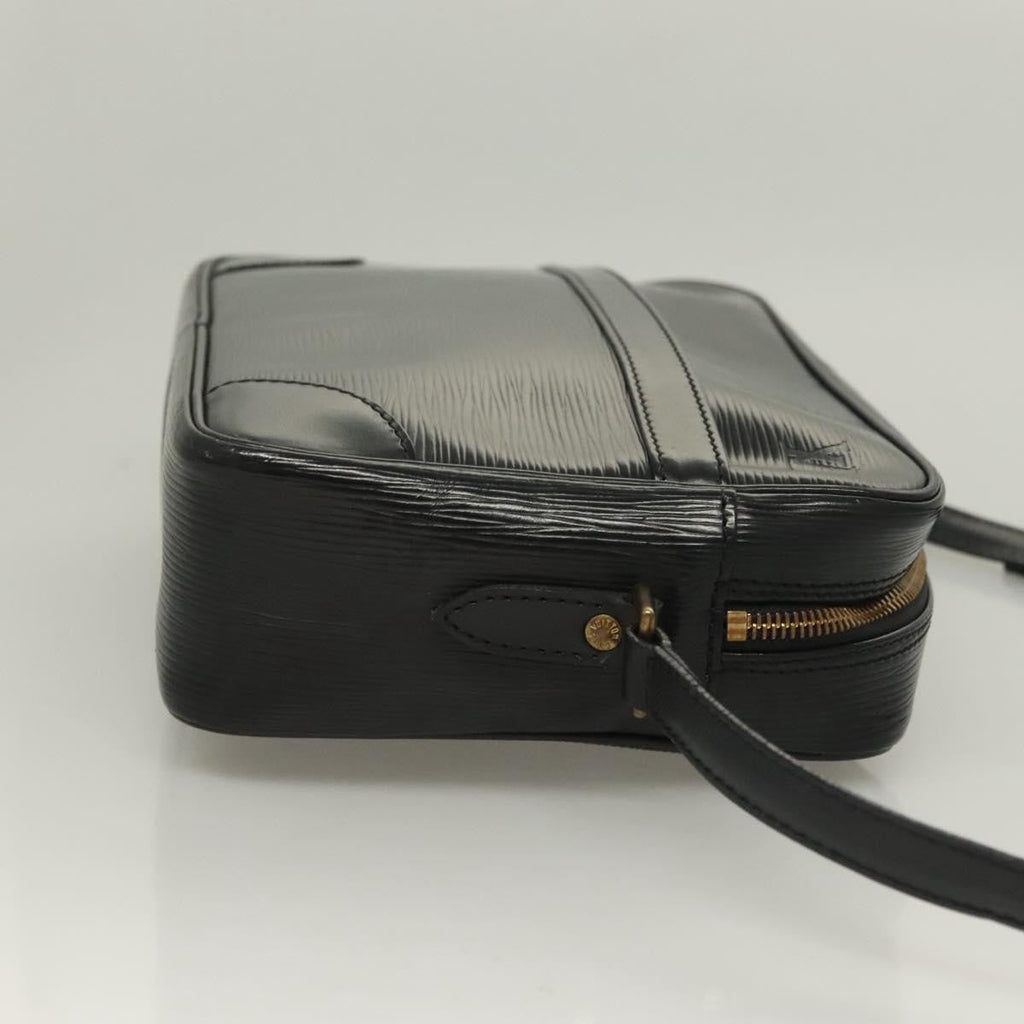 Louis Vuitton Trocadero Handbag Epi Leather Black Leather Shoulder Bag Bag (Pre-Owned)