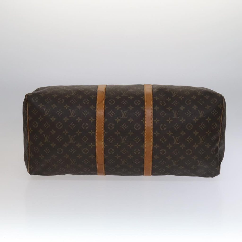 Louis Vuitton Keepall Bag Monogram Canvas Brown Canvas Travel Bag Bag (Pre-Owned)