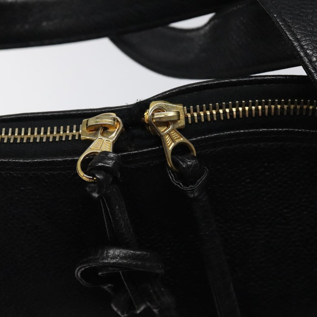 Chanel Vintage Cc Dome Bag Caviar Black Calfskin Handbag (Pre-Owned)