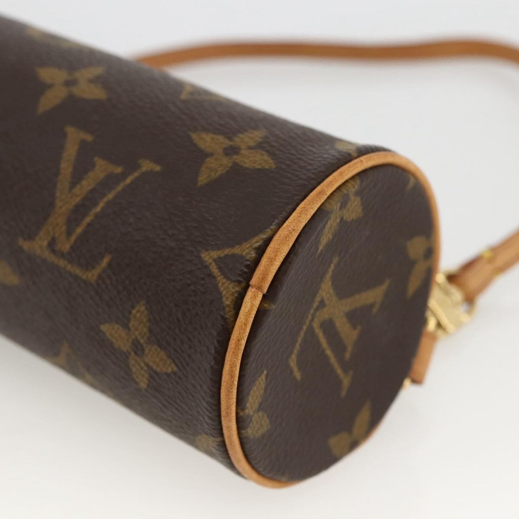 Louis Vuitton Papillon Pochette Monogram Canvas Brown Canvas Clutche & Pouche Bag (Pre-Owned)