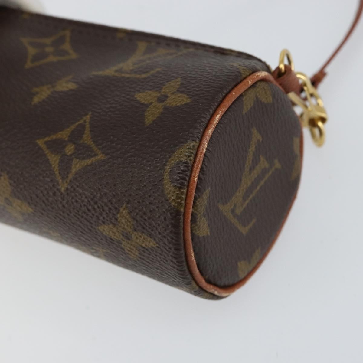 Louis Vuitton Papillon Pochette Monogram Canvas Brown Canvas Clutche & Pouche Bag (Pre-Owned)