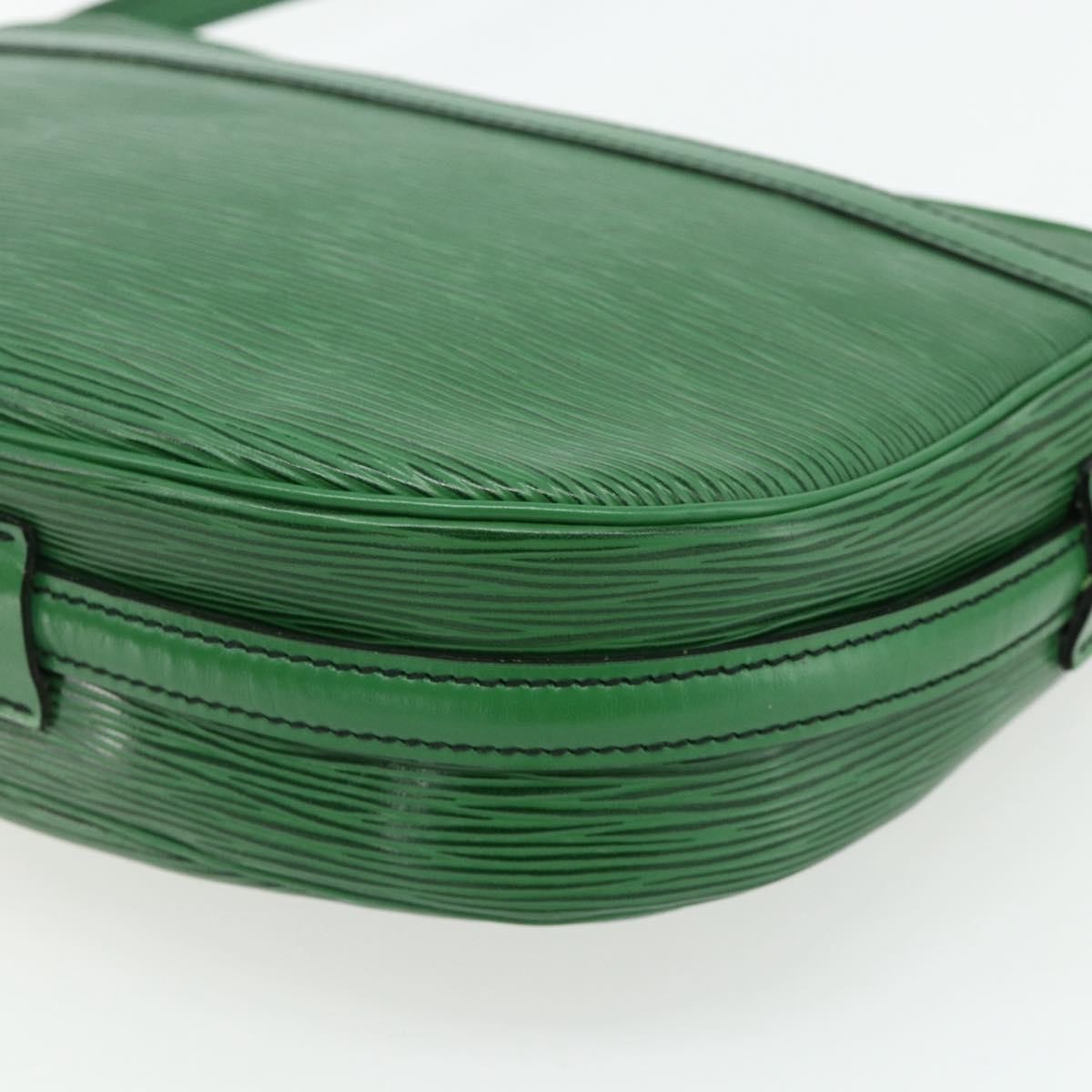 Louis Vuitton Jeune Fille Handbag Epi Leather Green Leather Shoulder Bag Bag (Pre-Owned)
