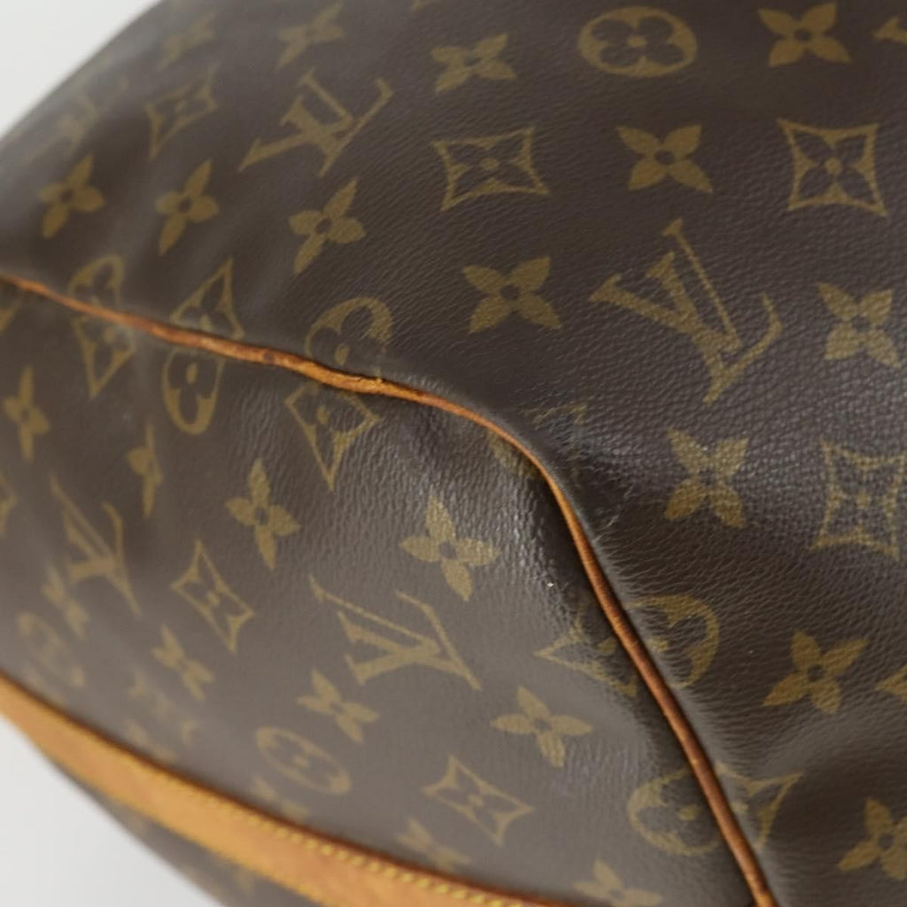 Louis Vuitton Keepall Bag Monogram Canvas Brown Canvas Travel Bag Bag (Pre-Owned)