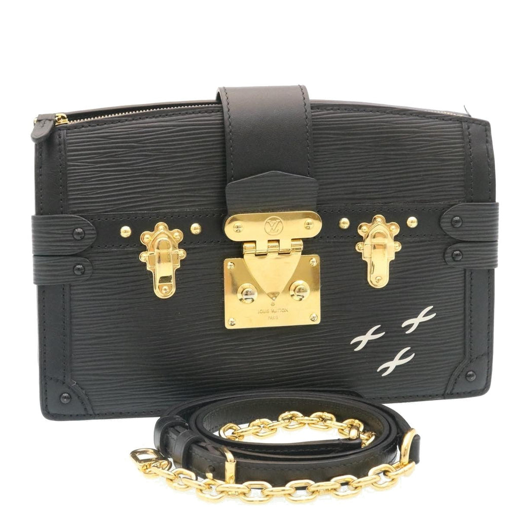 Louis Vuitton Trunk Clutch Epi Leather Black Leather Clutche & Pouche Bag (Pre-Owned)
