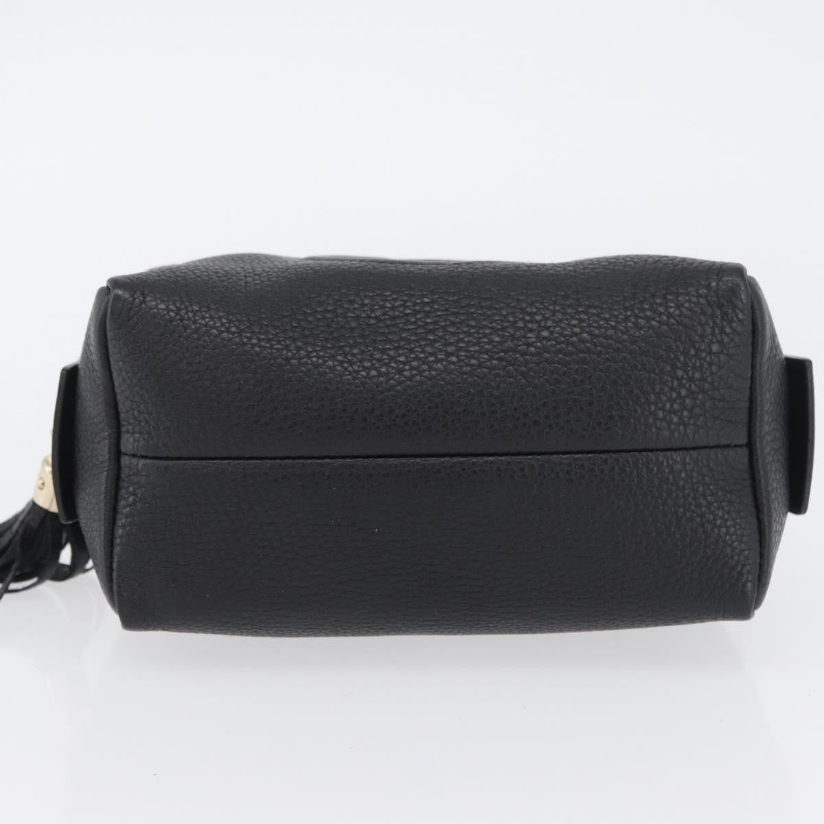 Gucci Soho Toiletry Pouch Leather Black Leather Clutche & Pouche Bag (Pre-Owned)