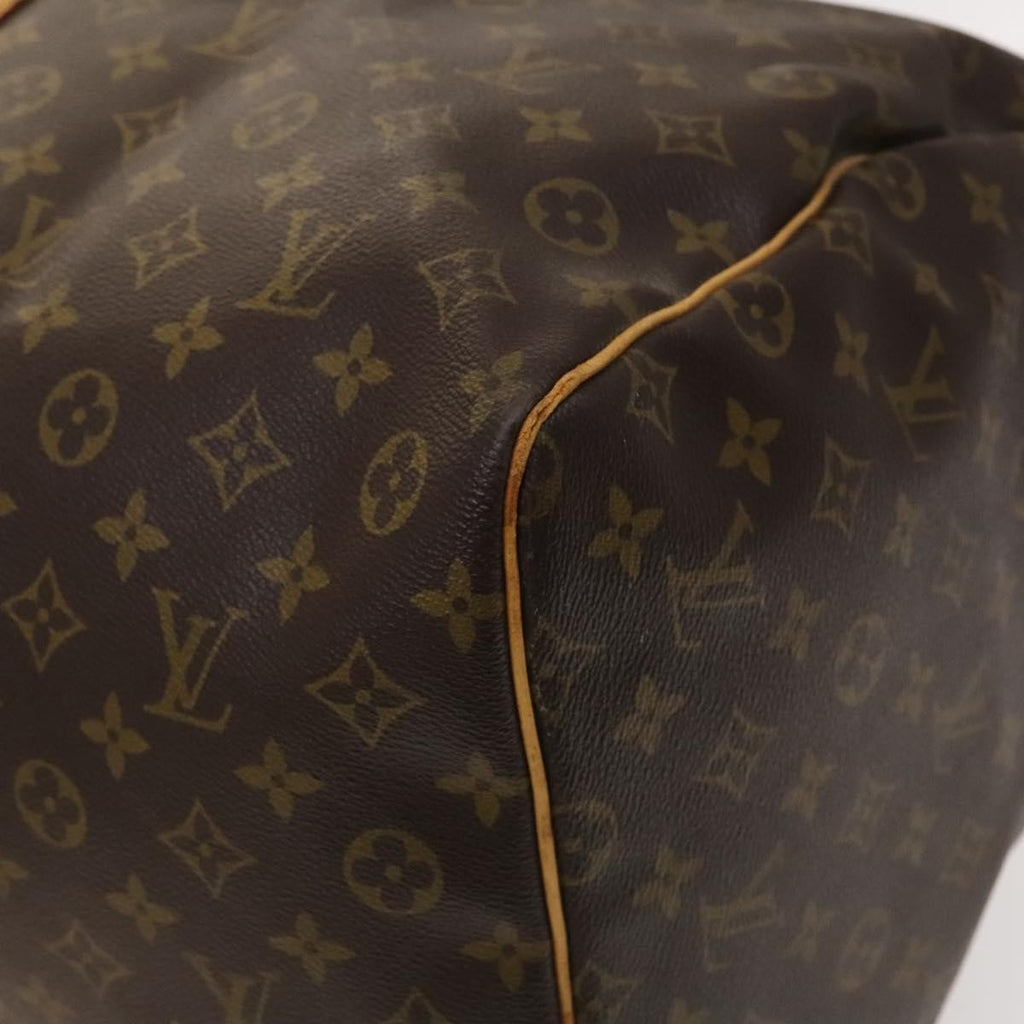 Louis Vuitton Keepall Bag Monogram Canvas Brown Canvas Travel Bag Bag (Pre-Owned)