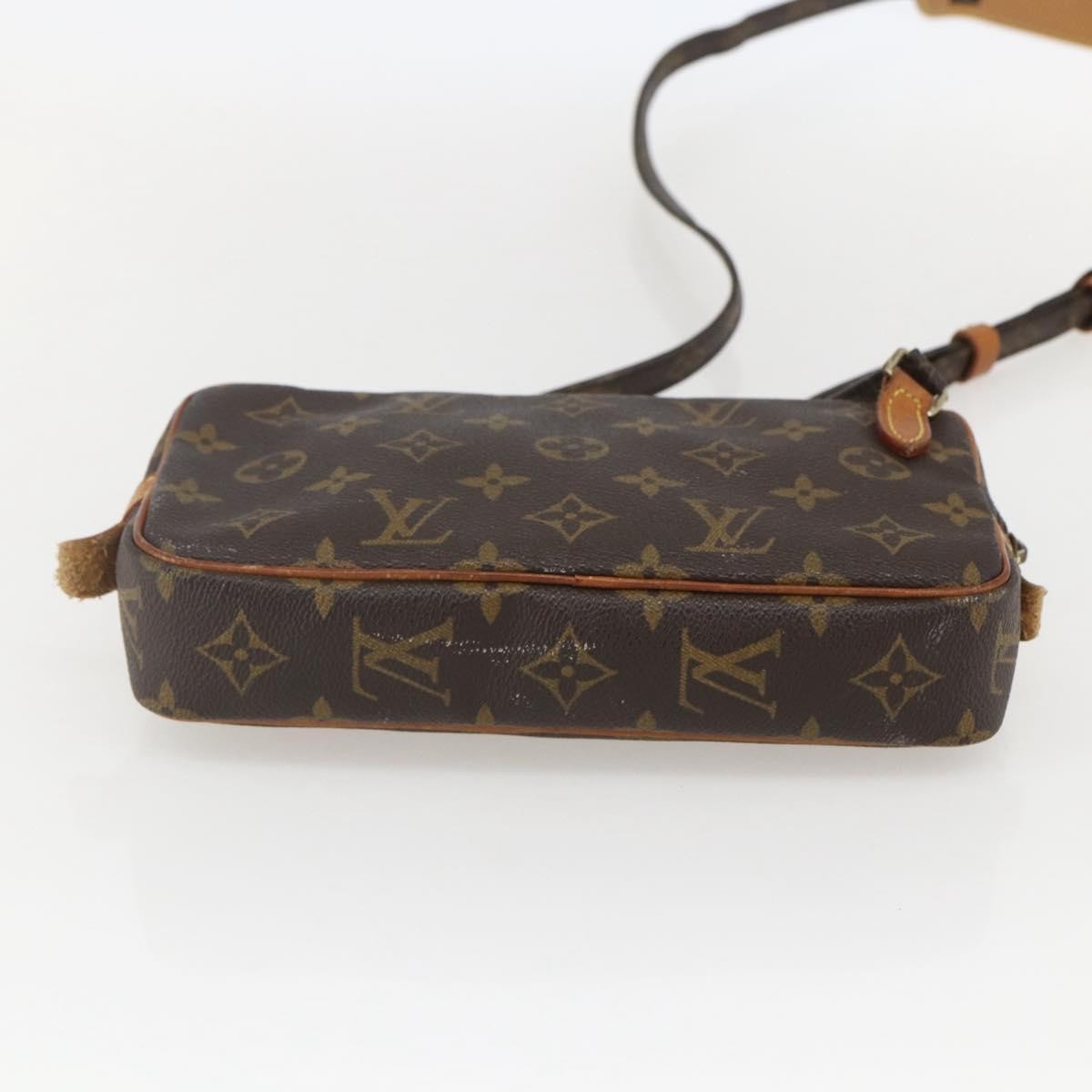 Louis Vuitton Pochette Marly Bandouliere Bag Monogram Canvas Brown Canvas Clutche & Pouche Bag (Pre-Owned)