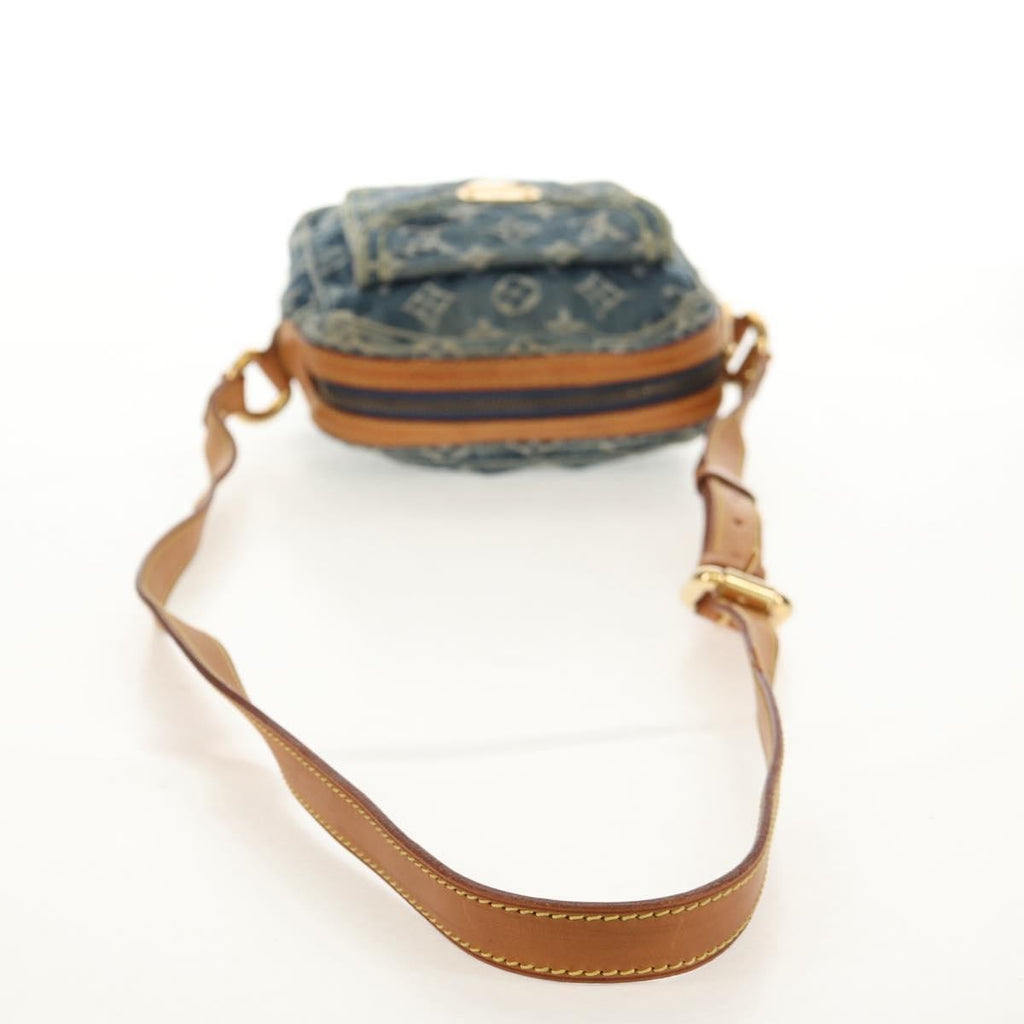 Louis Vuitton Camera Bag Monogram Denim Blue Denim_Jeans Shoulder Bag Bag (Pre-Owned)