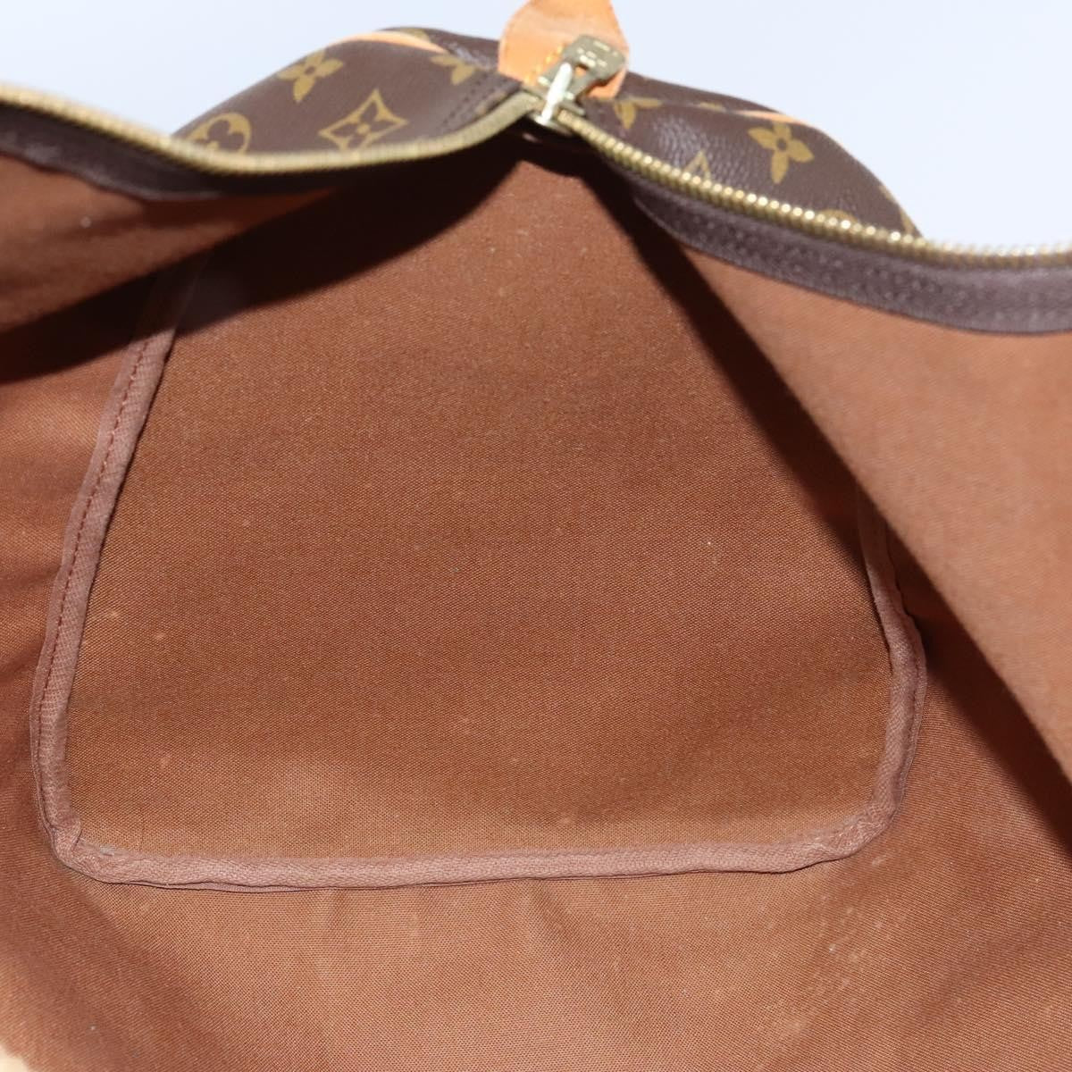Louis Vuitton Keepall Bag Monogram Canvas Brown Canvas Travel Bag Bag (Pre-Owned)