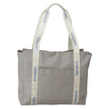 Chanel Sport Line Tote Bag Nylon Gray Nylon Tote Bag Bag (Pre-Owned)