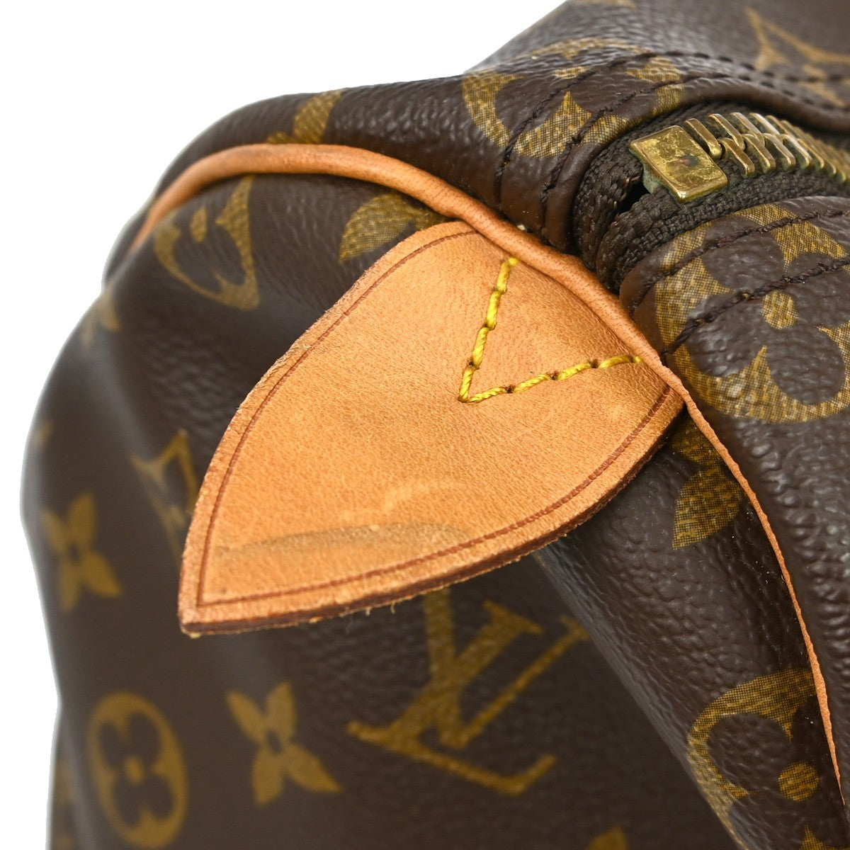 Louis Vuitton Keepall Bag Monogram Canvas Brown Canvas Travel Bag Bag (Pre-Owned)