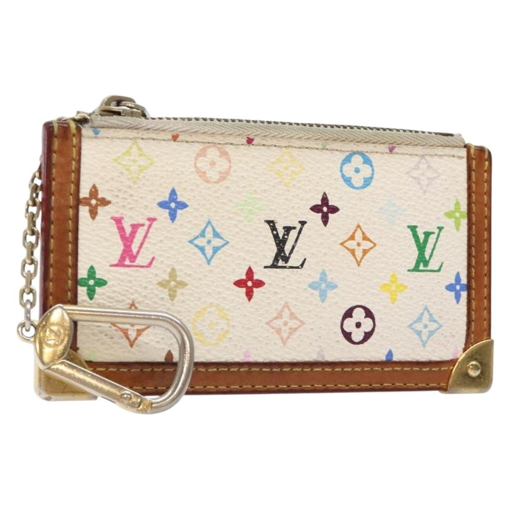 Louis Vuitton Pochette Clés Monogram Canvas Multicolour Canvas Wallets Accessory (Pre-Owned)
