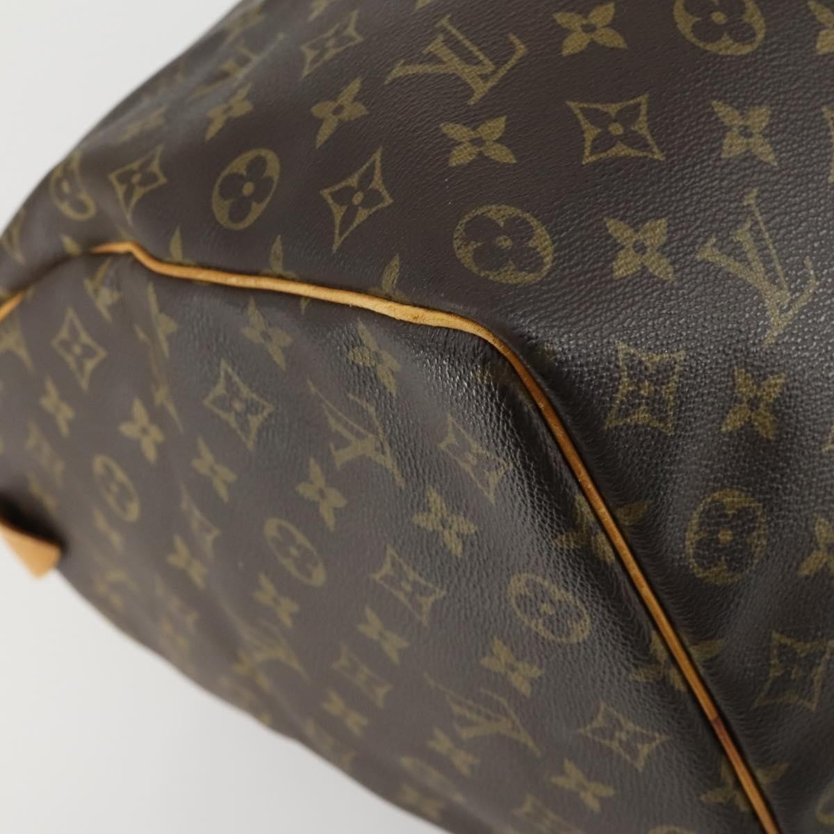 Louis Vuitton Keepall Bag Monogram Canvas Brown Canvas Travel Bag Bag (Pre-Owned)