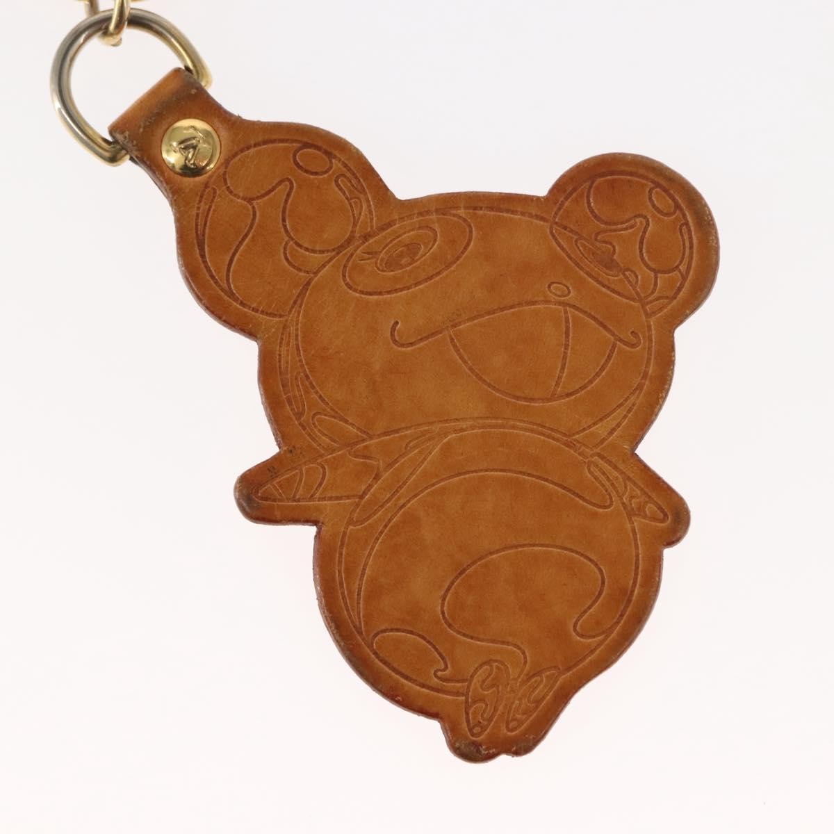 Louis Vuitton Murakami Panda Bag Charm And Keychain Vachetta Leather Beige Leather Charms And Keychains Accessory (Pre-Owned)