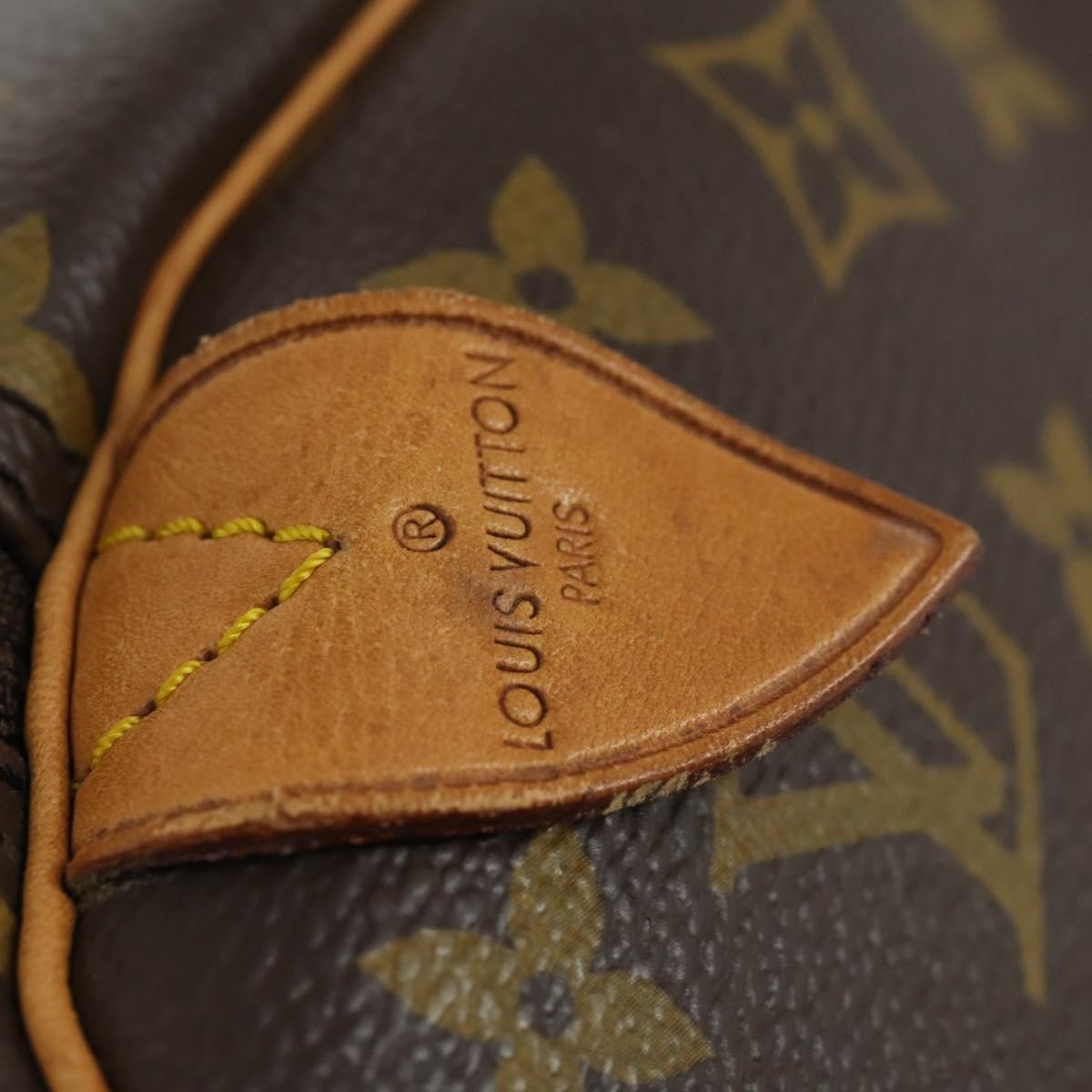 Louis Vuitton Keepall Bag Monogram Canvas Brown Canvas Travel Bag Bag (Pre-Owned)