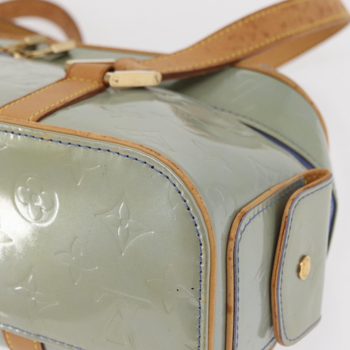 Louis Vuitton Sullivan Horizontal Bag Monogram Vernis Purple Patent_Leather Handbag (Pre-Owned)