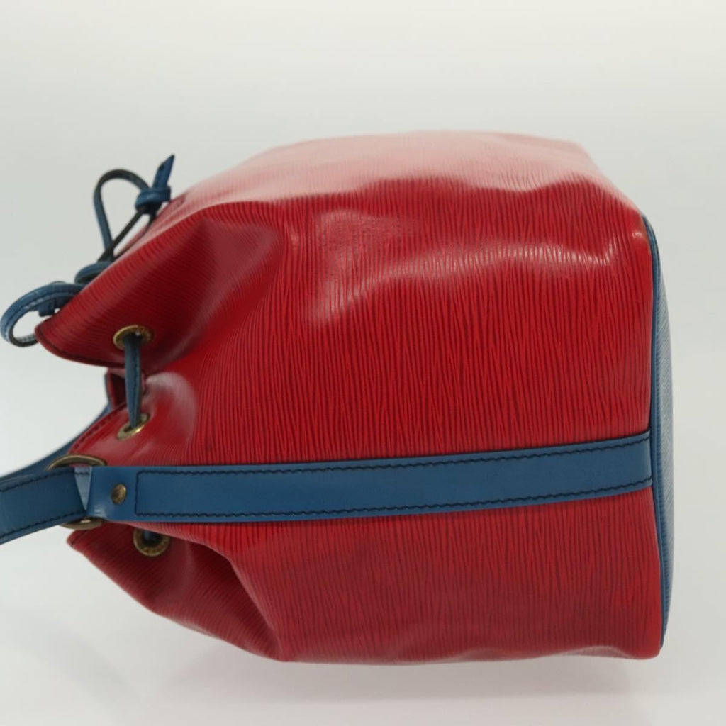 Louis Vuitton Petit Noe Handbag Epi Leather Red Leather Shoulder Bag Bag (Pre-Owned)