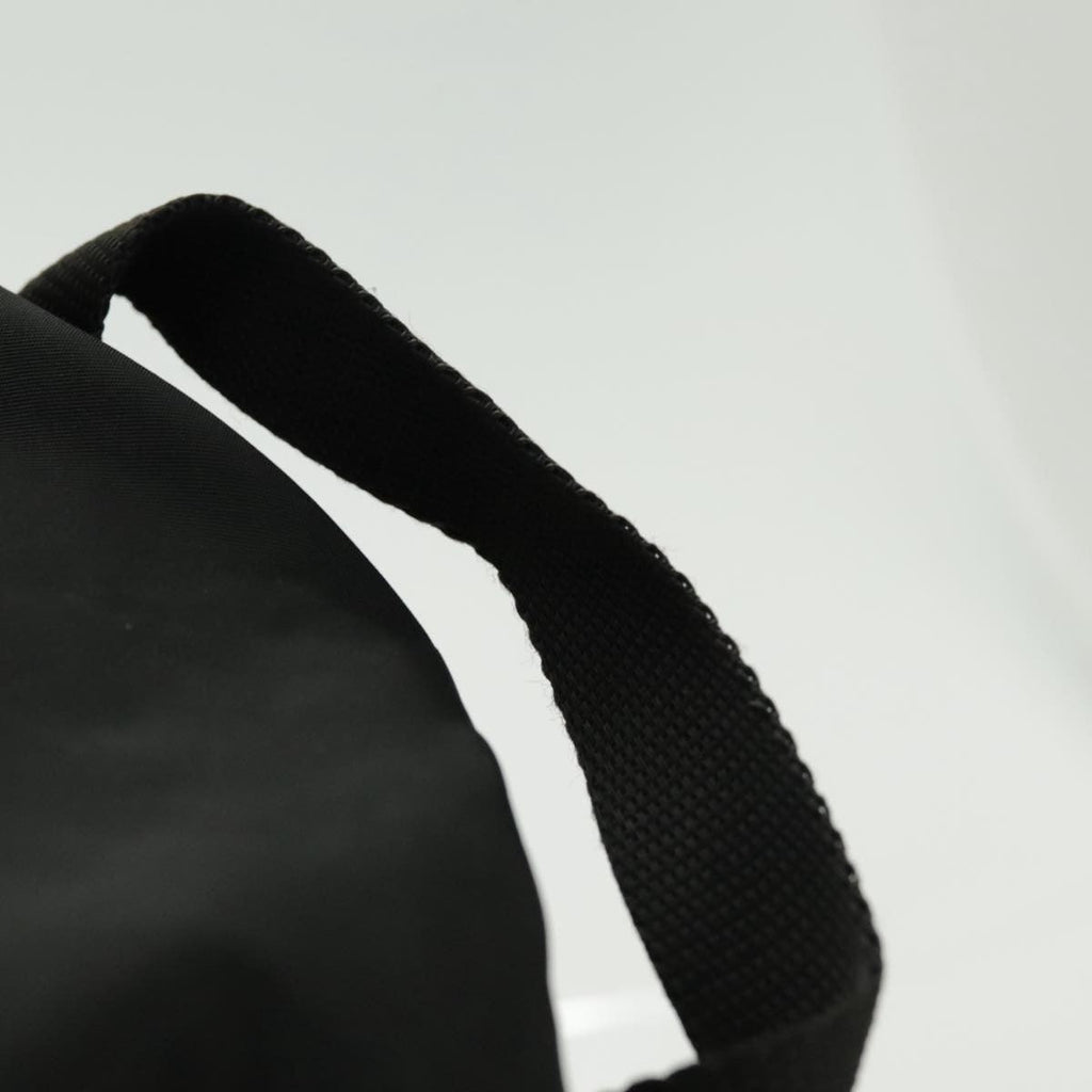 Prada Double Front Pocket Backpack Tessuto Black Nylon Backpack Bag (Pre-Owned)