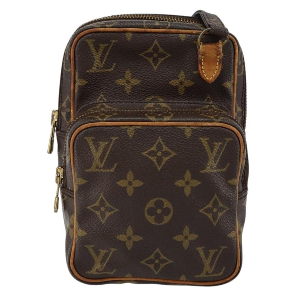 Louis Vuitton Amazone Bag Monogram Canvas Brown Canvas Shoulder Bag Bag (Pre-Owned)