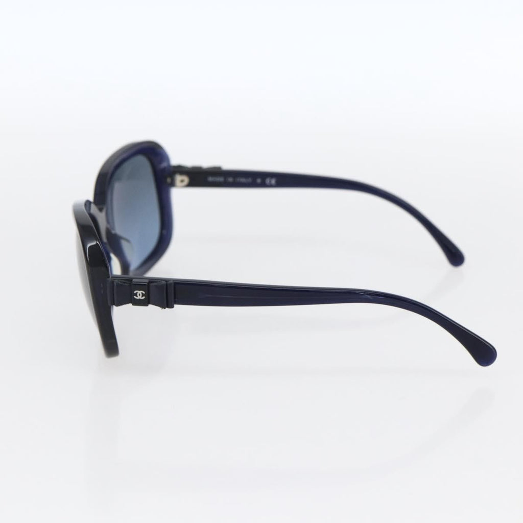 Chanel Logo Cc Sunglasses Plastic Blue Plastic Sunglasse Accessory (Pre-Owned)