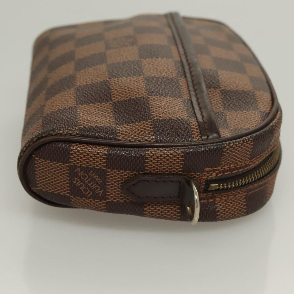 Louis Vuitton Ipanema Handbag Damier Brown Canvas Shoulder Bag Bag (Pre-Owned)