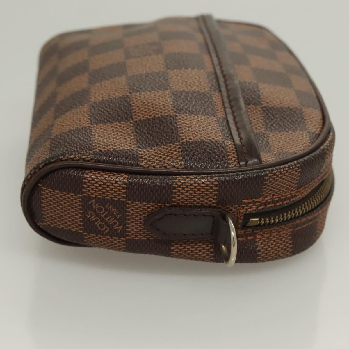 Louis Vuitton Ipanema Handbag Damier Brown Canvas Shoulder Bag Bag (Pre-Owned)