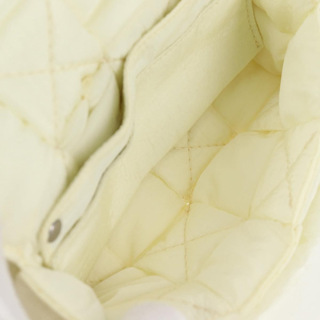 Bottega Veneta Padded Tech Cassette Crossbody Bag Intrecciato Nylon White Synthetic Bag (Pre-Owned)