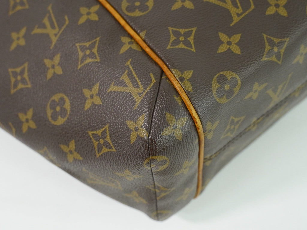 Louis Vuitton Totally Handbag Monogram Canvas Brown Canvas Tote Bag Bag (Pre-Owned)
