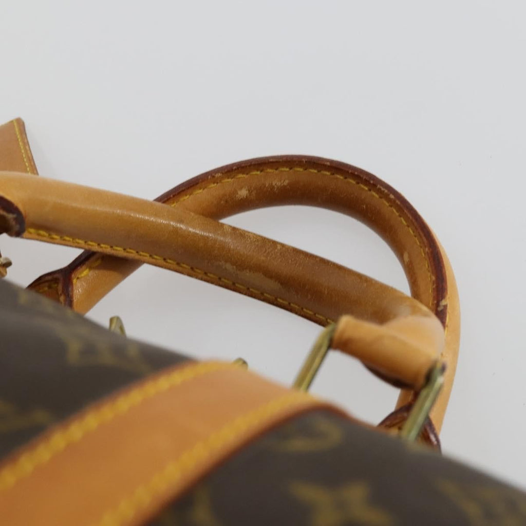 Louis Vuitton Keepall Bag Monogram Canvas Brown Canvas Travel Bag Bag (Pre-Owned)