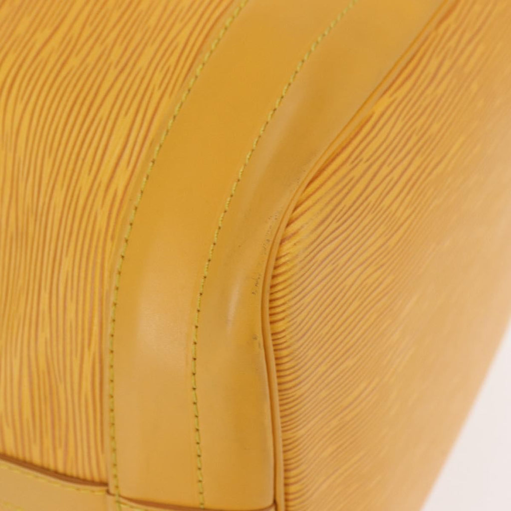 Louis Vuitton Noe Handbag Epi Leather Yellow Leather Shoulder Bag Bag (Pre-Owned)