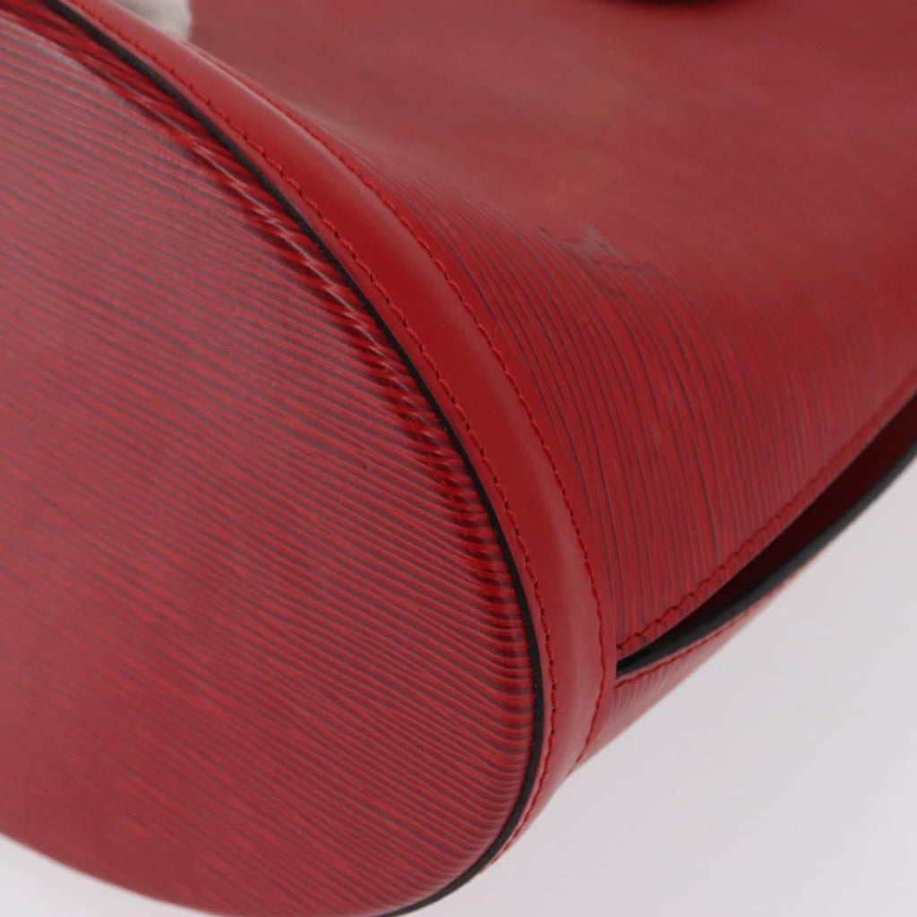 Louis Vuitton Cluny Shoulder Bag Epi Leather Red Leather Shoulder Bag Bag (Pre-Owned)