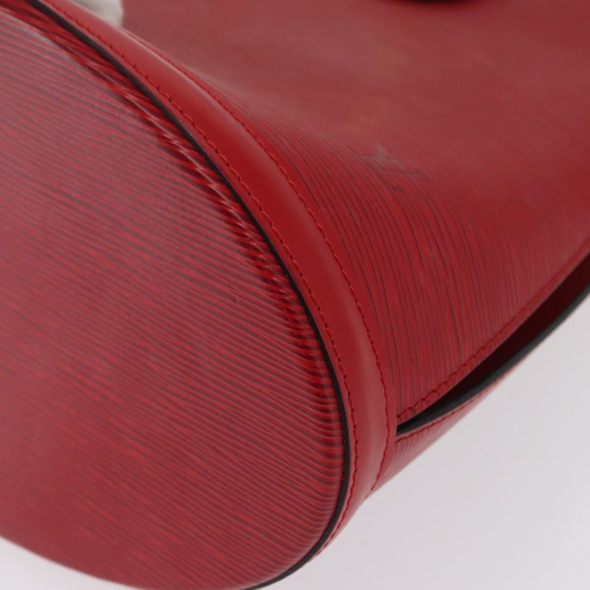 Louis Vuitton Cluny Shoulder Bag Epi Leather Red Leather Shoulder Bag Bag (Pre-Owned)
