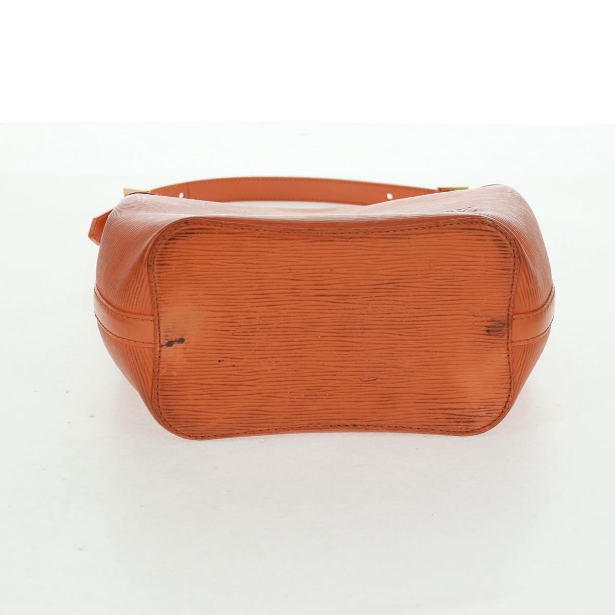 Louis Vuitton Mandara Handbag Epi Leather Orange Leather Shoulder Bag Bag (Pre-Owned)