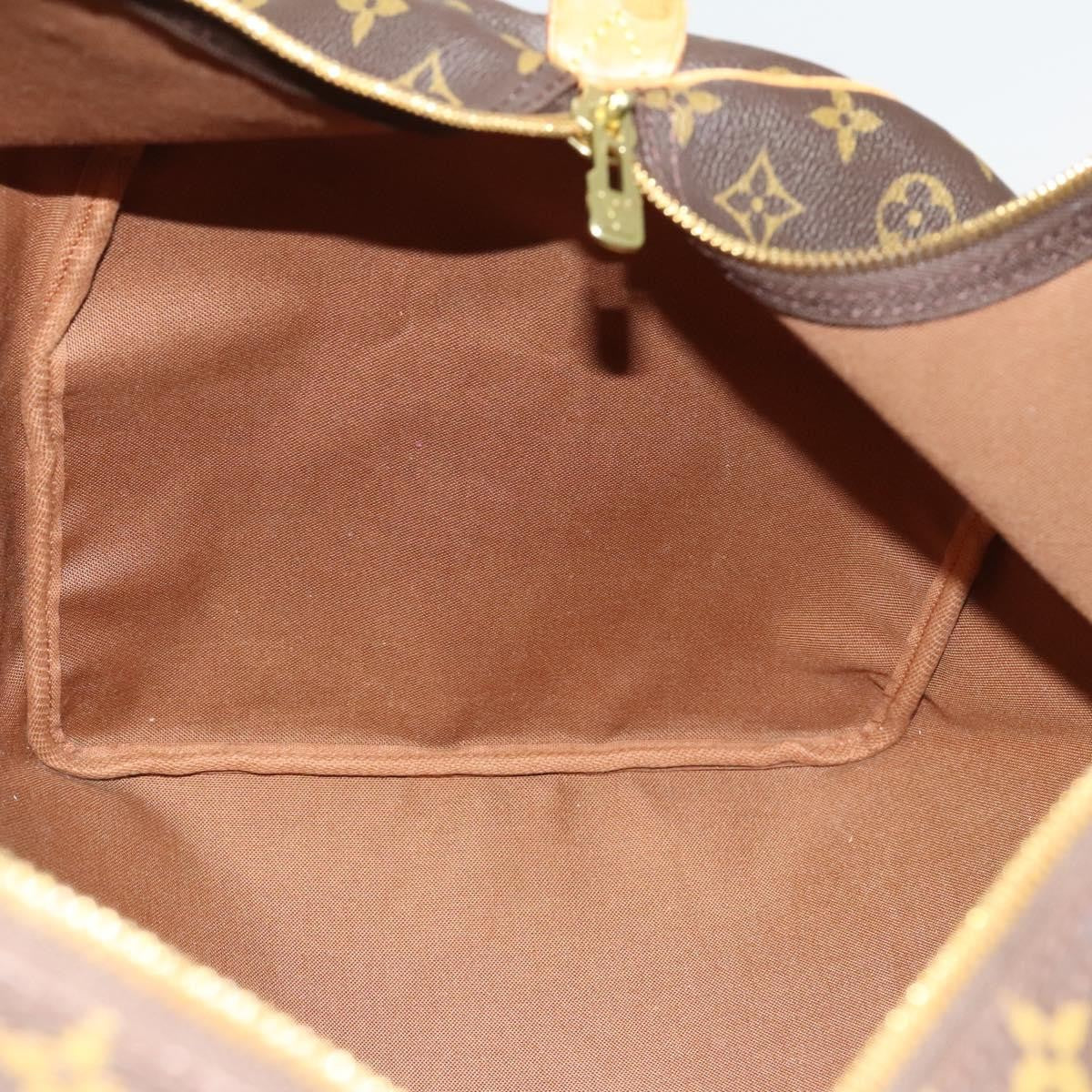 Louis Vuitton Keepall Bag Monogram Canvas Brown Canvas Travel Bag Bag (Pre-Owned)