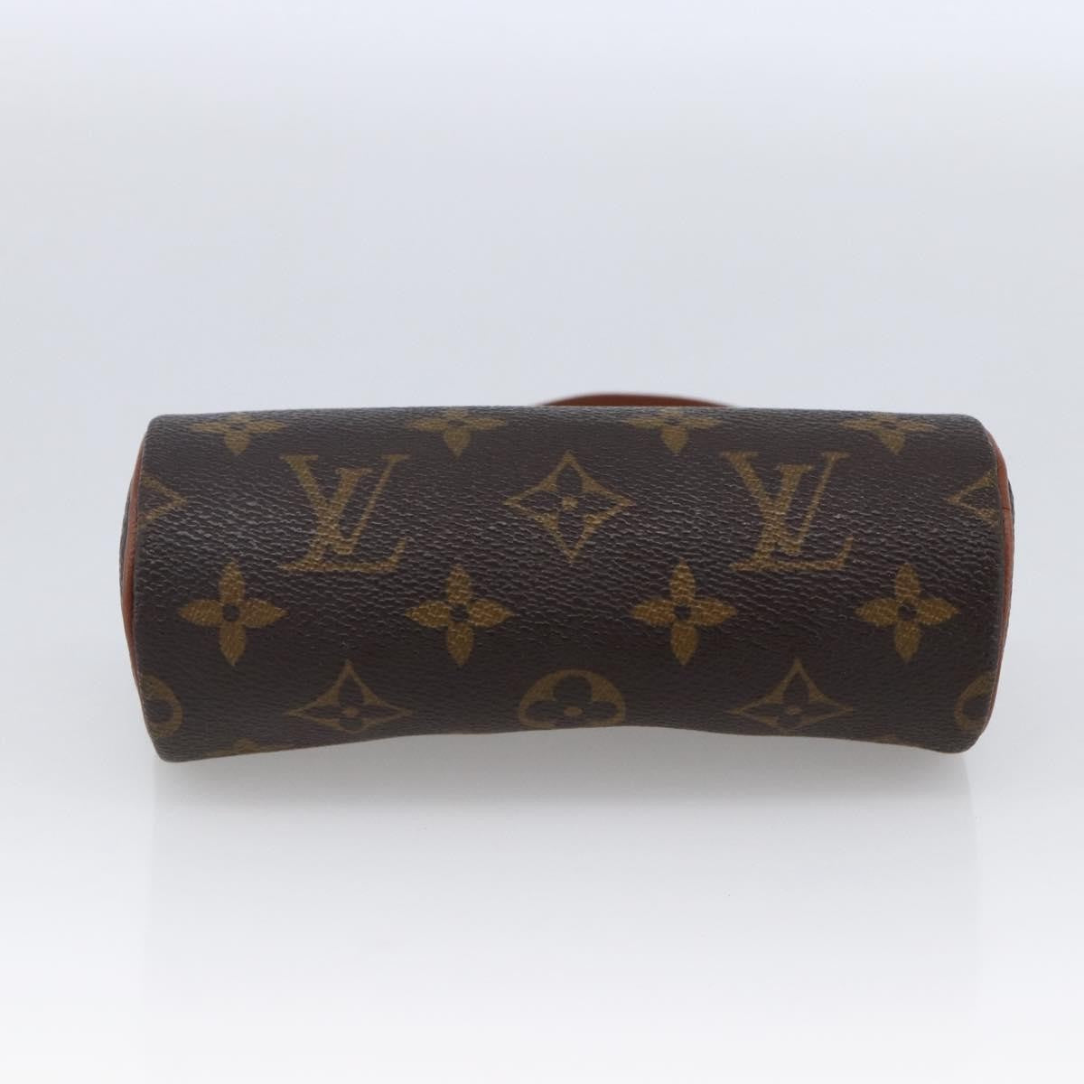 Louis Vuitton Papillon Pochette Monogram Canvas Brown Canvas Clutche & Pouche Bag (Pre-Owned)
