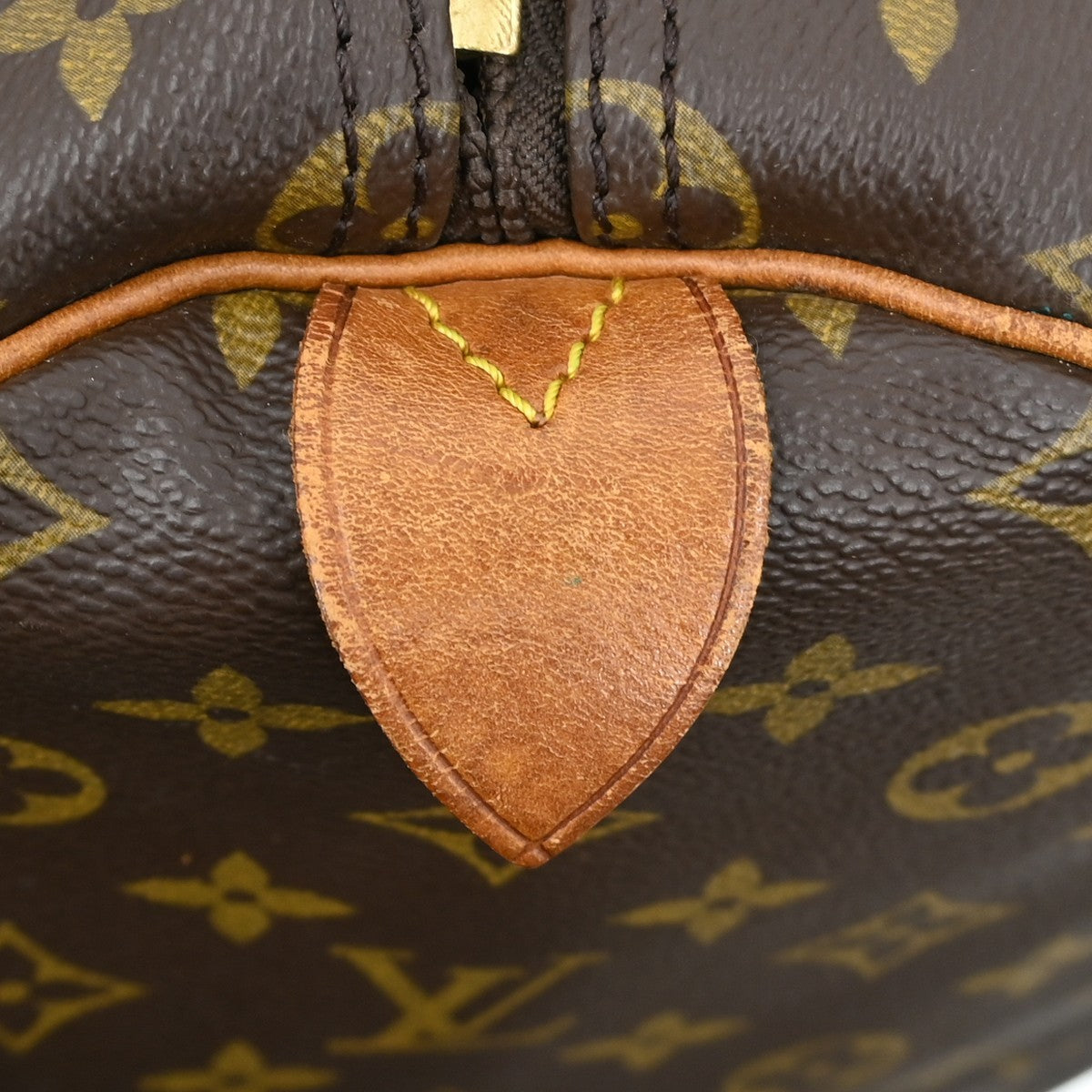 Louis Vuitton Keepall Bag Monogram Canvas Brown Canvas Travel Bag Bag (Pre-Owned)