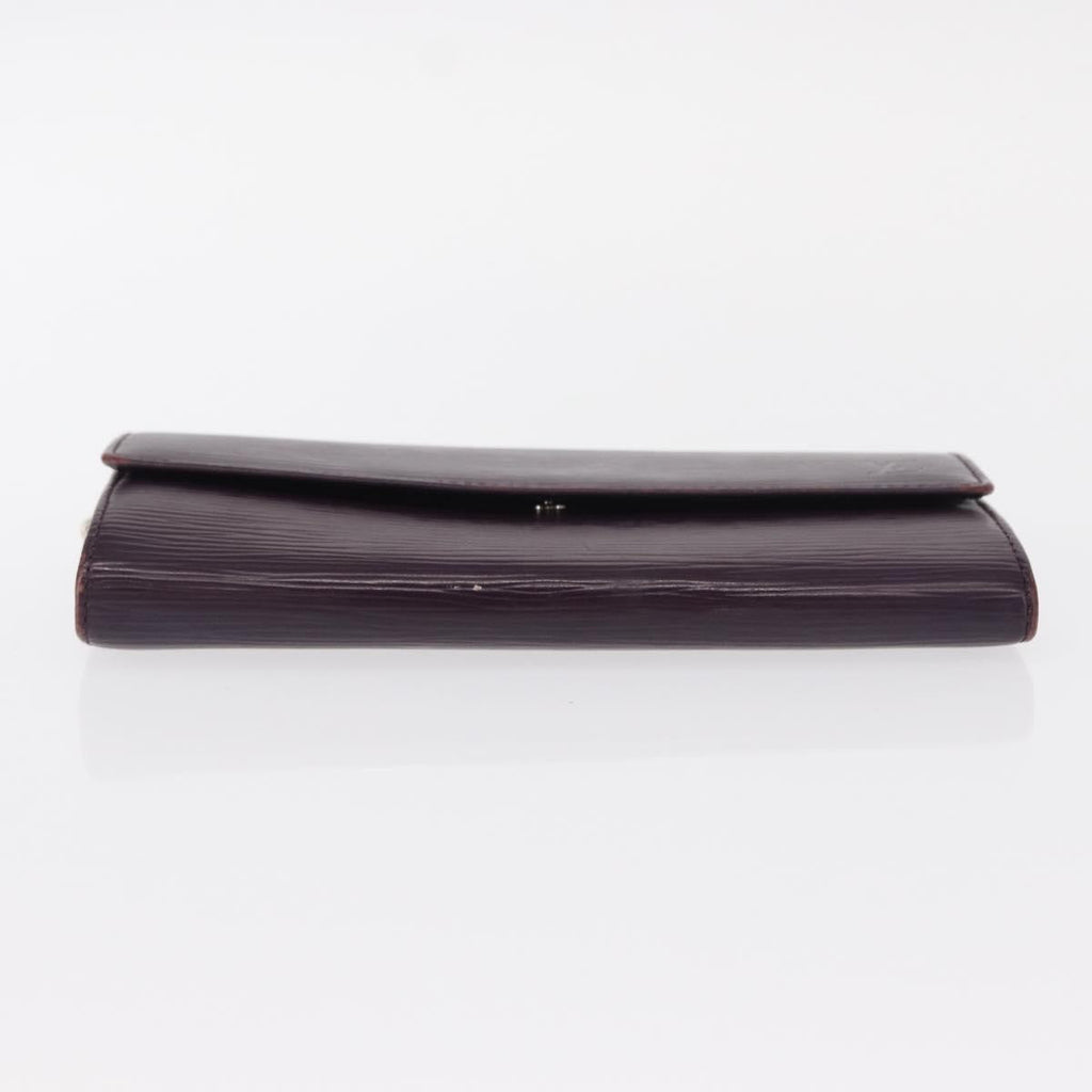 Louis Vuitton Vintage Sarah Wallet Epi Leather Purple Leather Wallets Accessory (Pre-Owned)