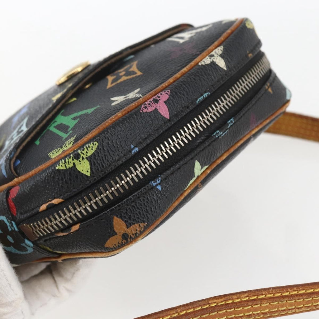 Louis Vuitton Rift Handbag Monogram Multicolor Black Canvas Shoulder Bag Bag (Pre-Owned)