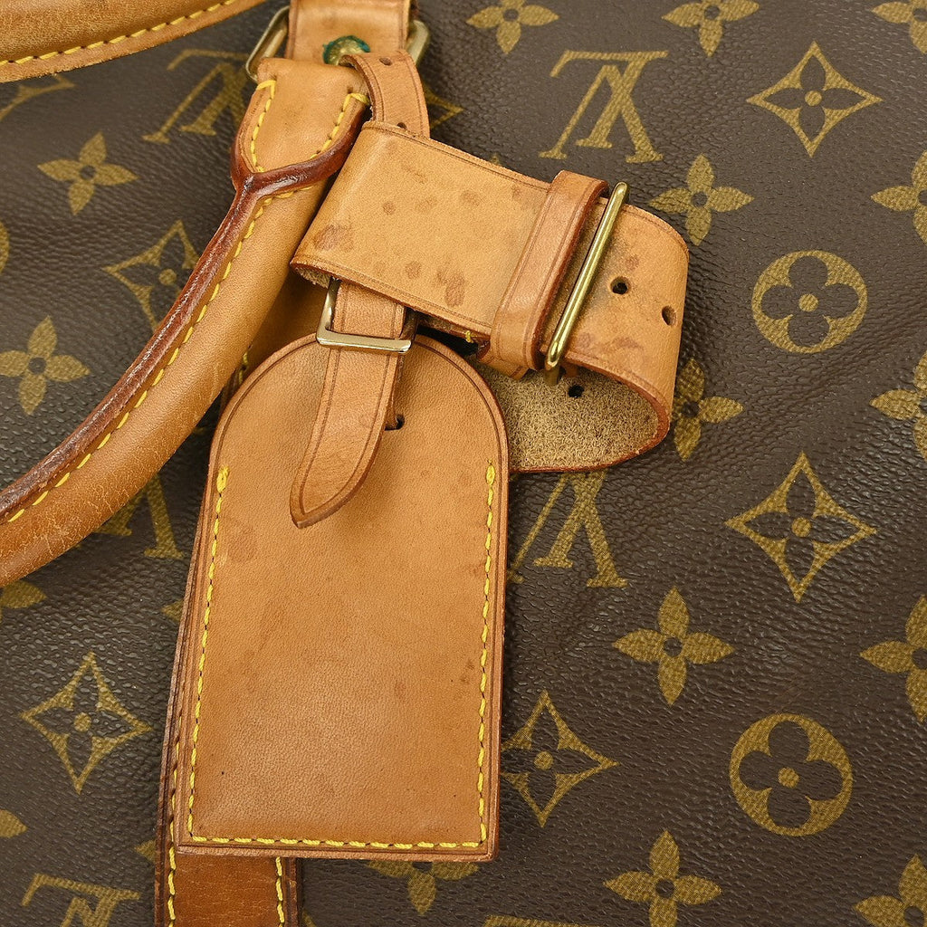 Louis Vuitton Keepall Bag Monogram Canvas Brown Canvas Travel Bag Bag (Pre-Owned)