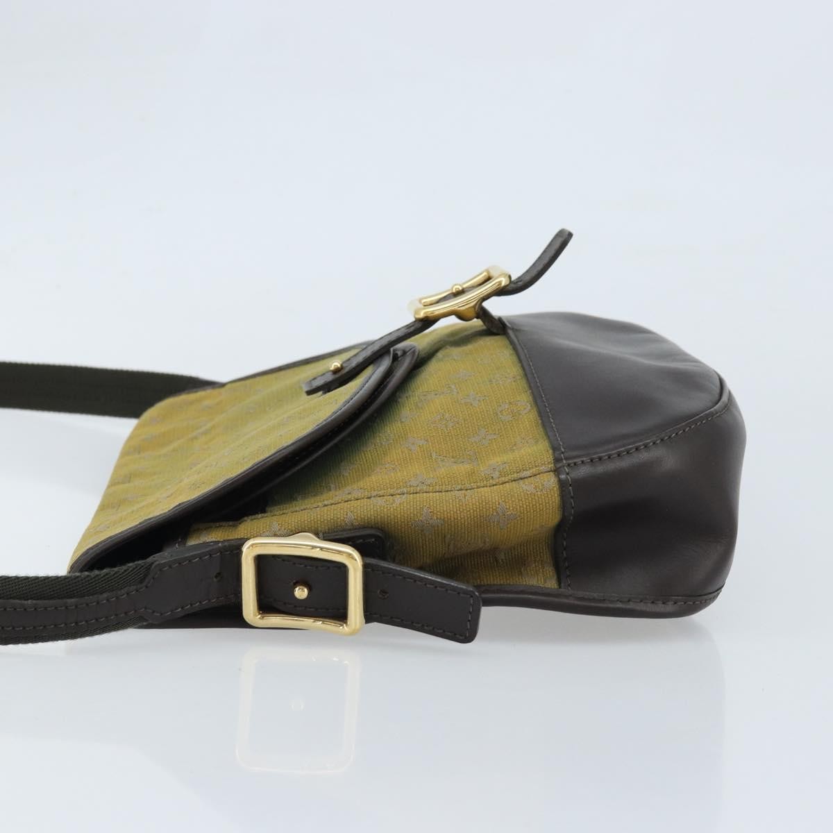 Louis Vuitton Marjorie Handbag Mini Lin Khaki Canvas Shoulder Bag Bag (Pre-Owned)