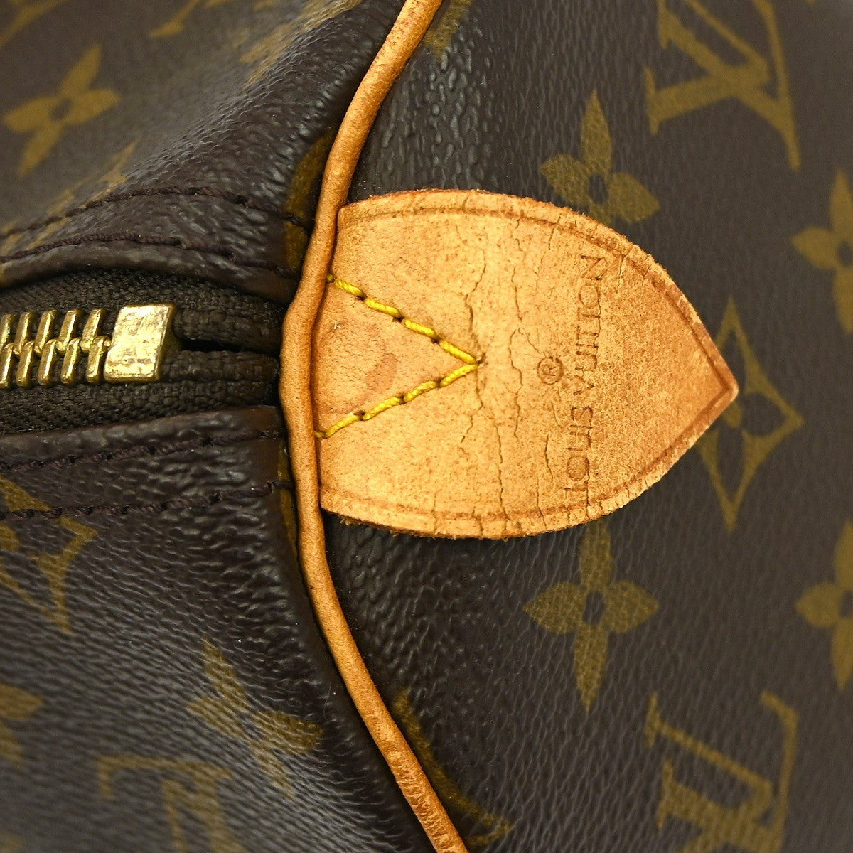 Louis Vuitton Keepall Bag Monogram Canvas Brown Canvas Travel Bag Bag (Pre-Owned)