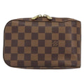Louis Vuitton Geronimos Waist Bag Damier Brown Canvas Shoulder Bag Bag (Pre-Owned)