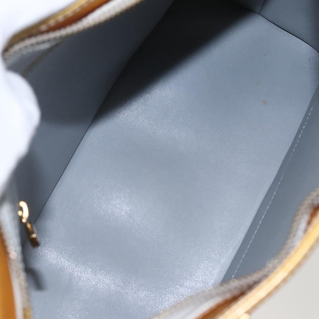 Louis Vuitton Houston Handbag Monogram Vernis Beige Patent_Leather Tote Bag Bag (Pre-Owned)