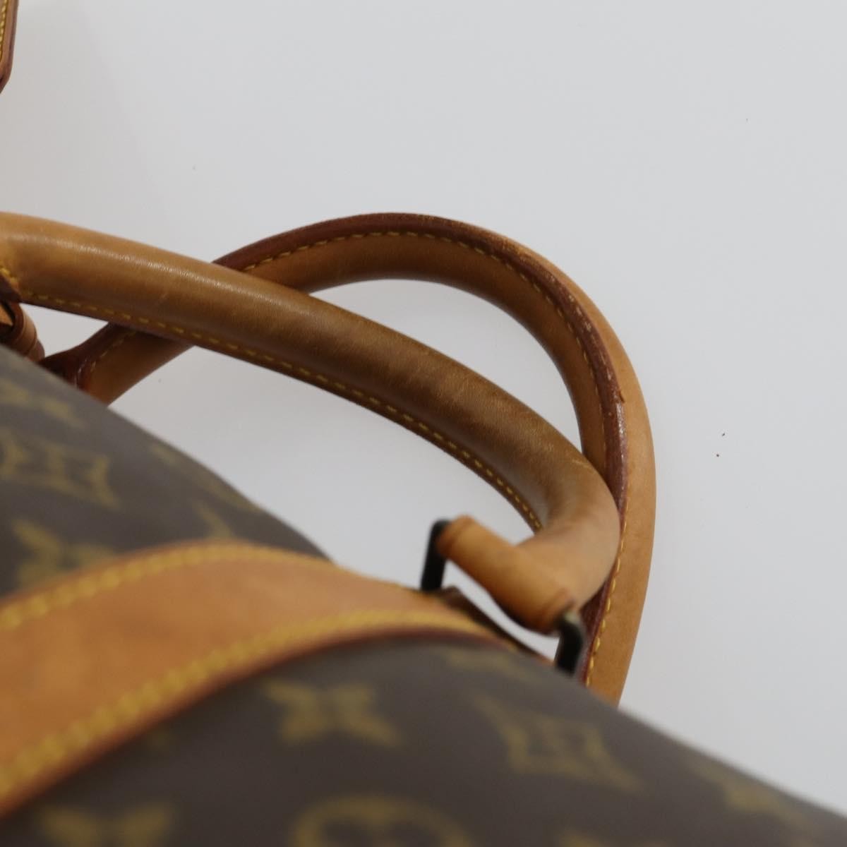 Louis Vuitton Keepall Bag Monogram Canvas Brown Canvas Travel Bag Bag (Pre-Owned)