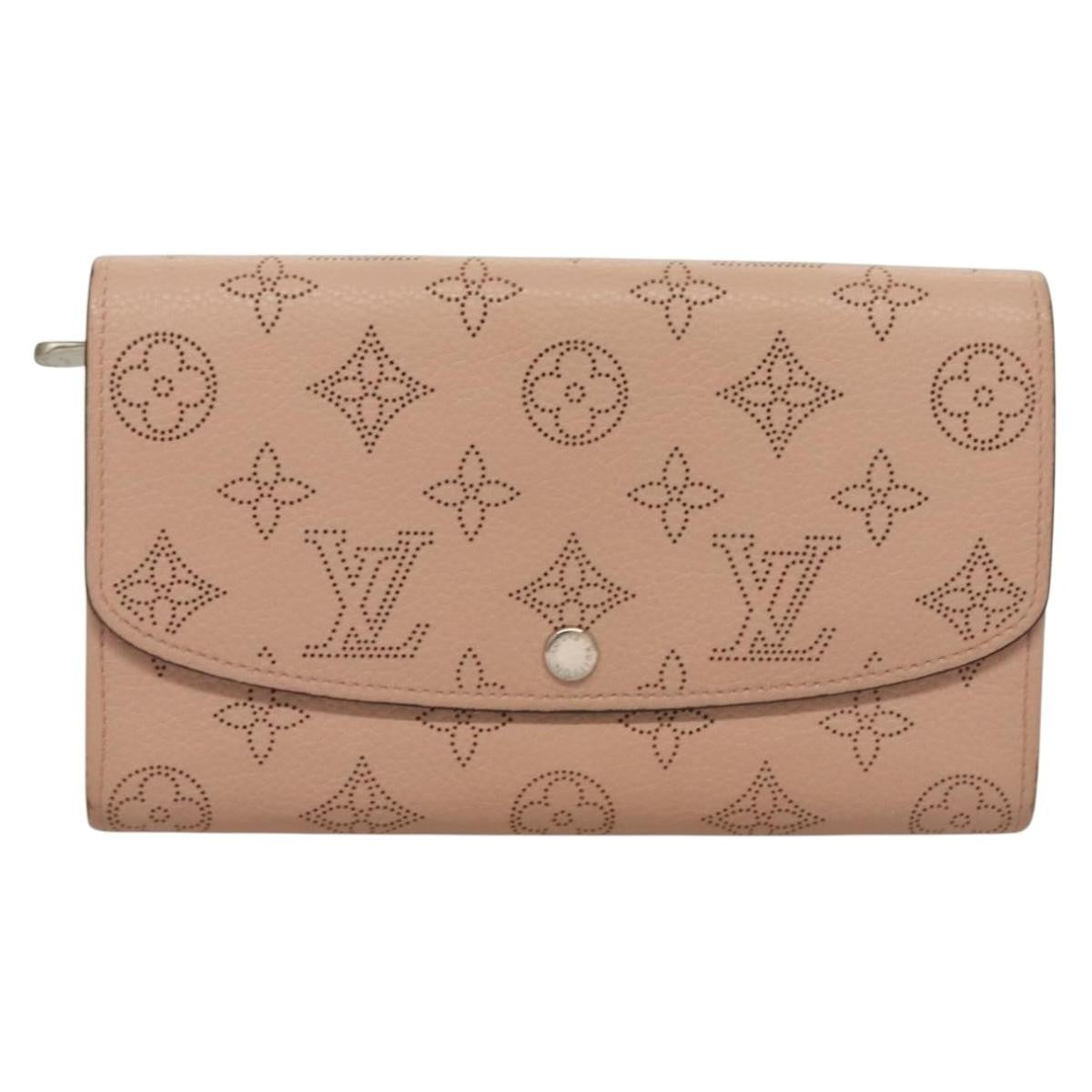 Louis Vuitton Iris Wallet Mahina Leather Pink Leather Wallets Accessory (Pre-Owned)