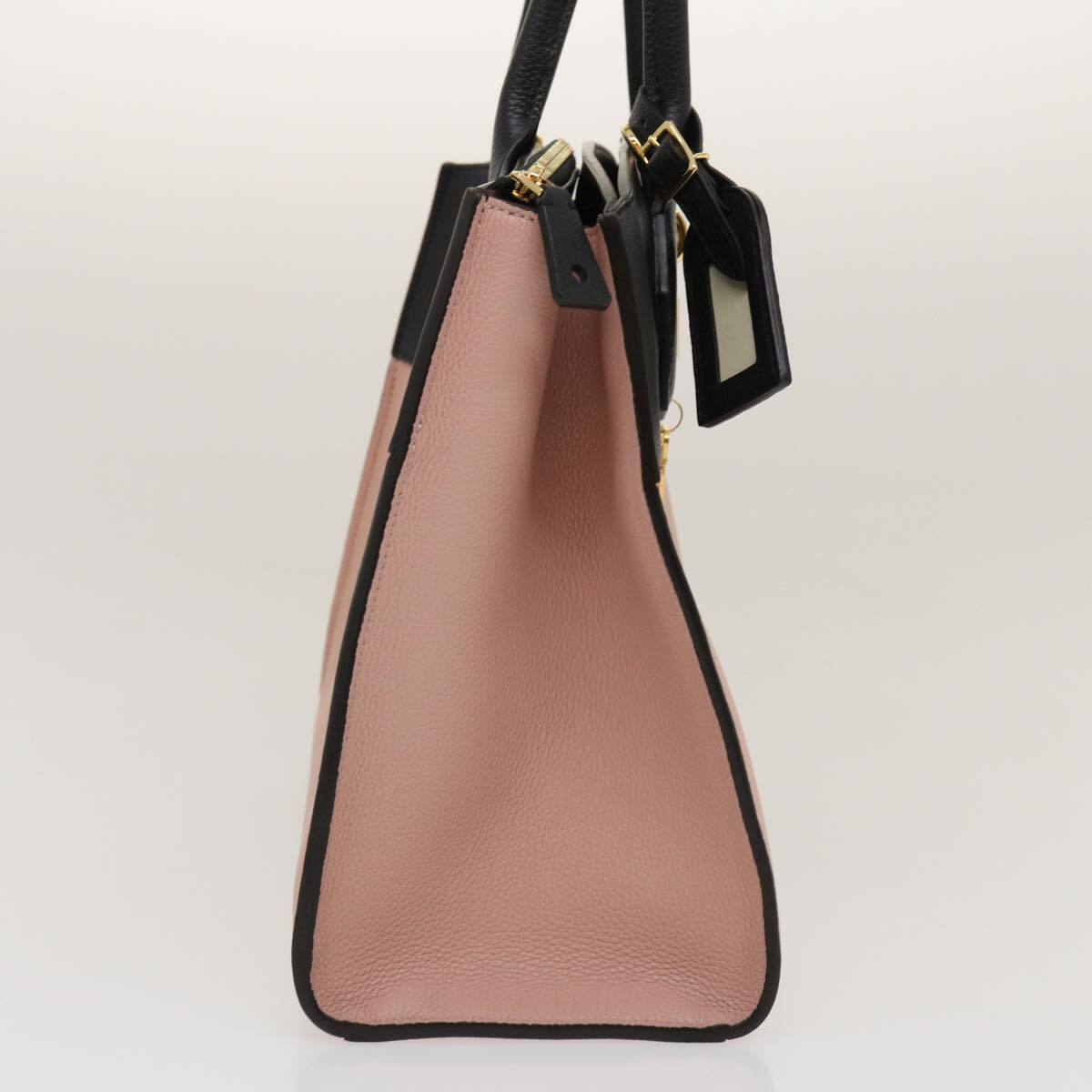 Louis Vuitton City Steamer Handbag Leather Pink Leather Bag (Pre-Owned)