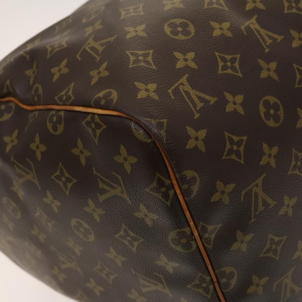 Louis Vuitton Keepall Bag Monogram Canvas Brown Canvas Travel Bag Bag (Pre-Owned)