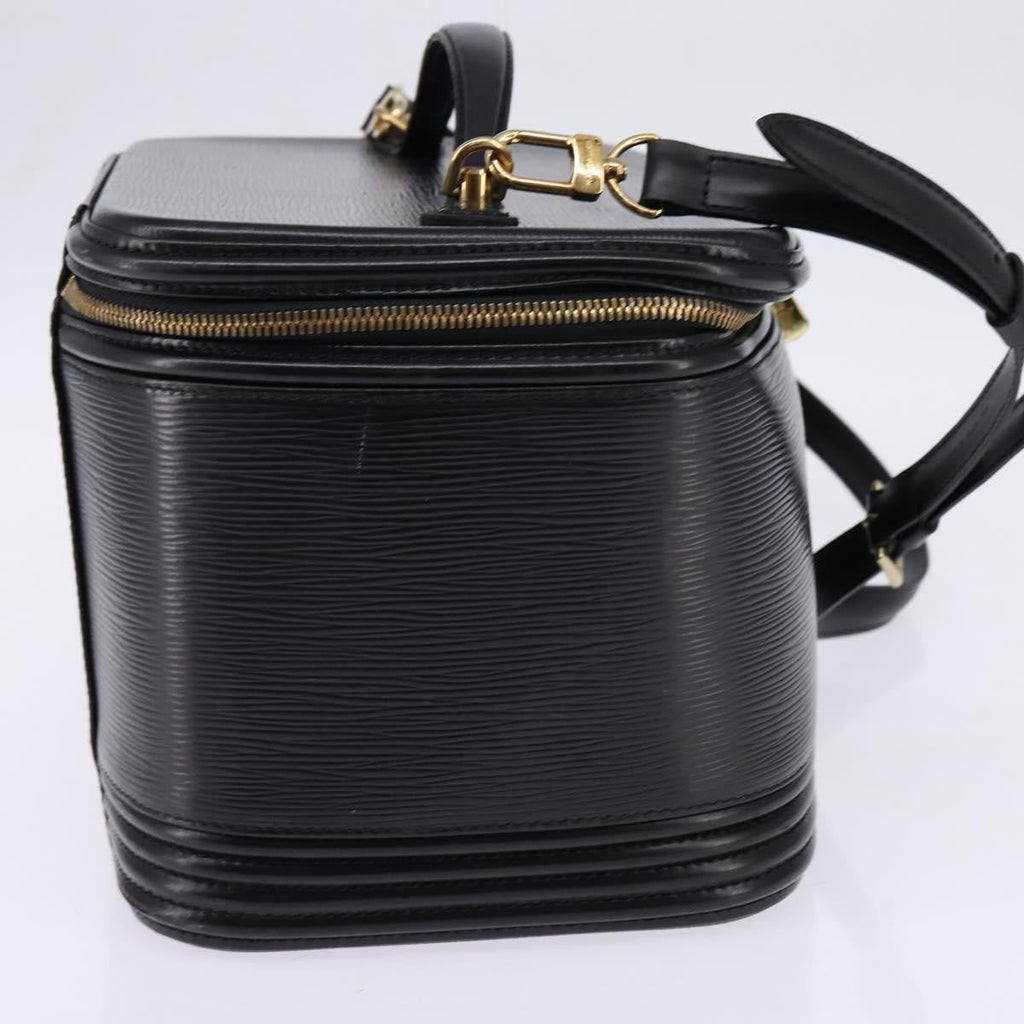 Louis Vuitton Nice Vanity Case Epi Leather Black Leather Bag (Pre-Owned)