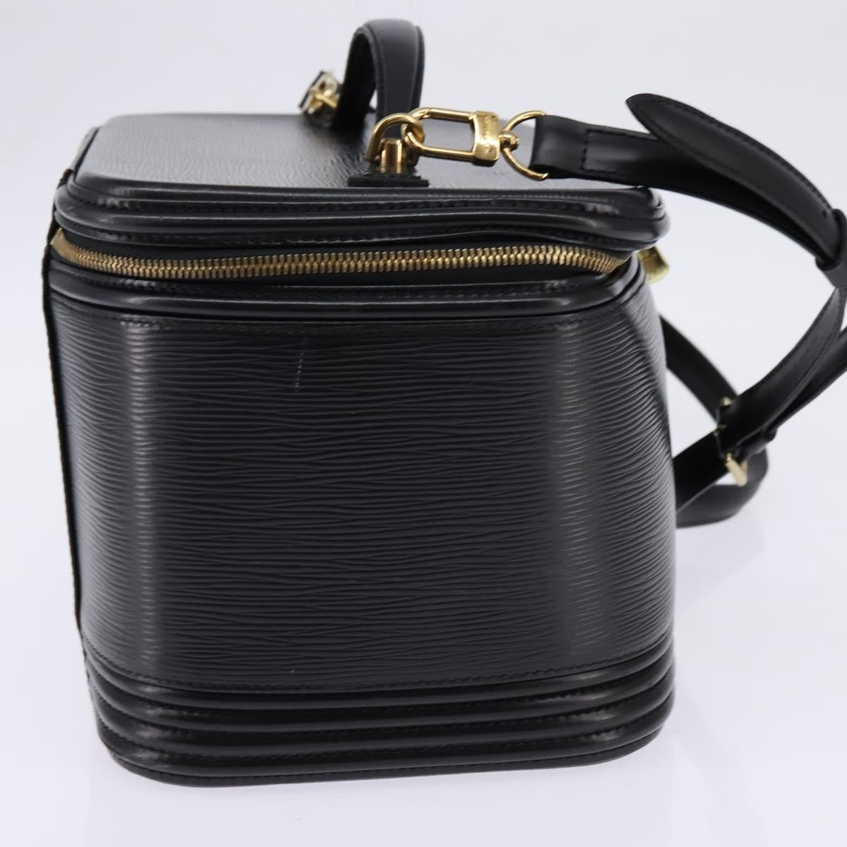 Louis Vuitton Nice Vanity Case Epi Leather Black Leather Bag (Pre-Owned)